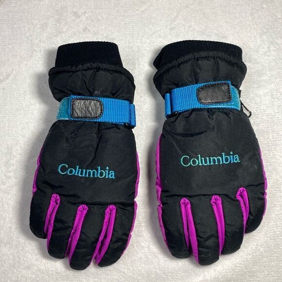 Vintage COLUMBIA 1980s Ski Gloves - Picture 1 of 9